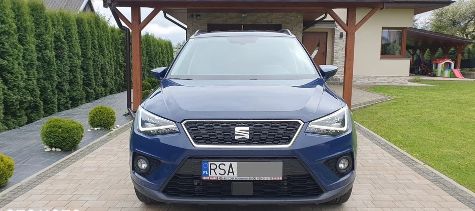 Seat Arona cena 63999 przebieg: 61000, rok produkcji 2018 z Rzepin małe 466